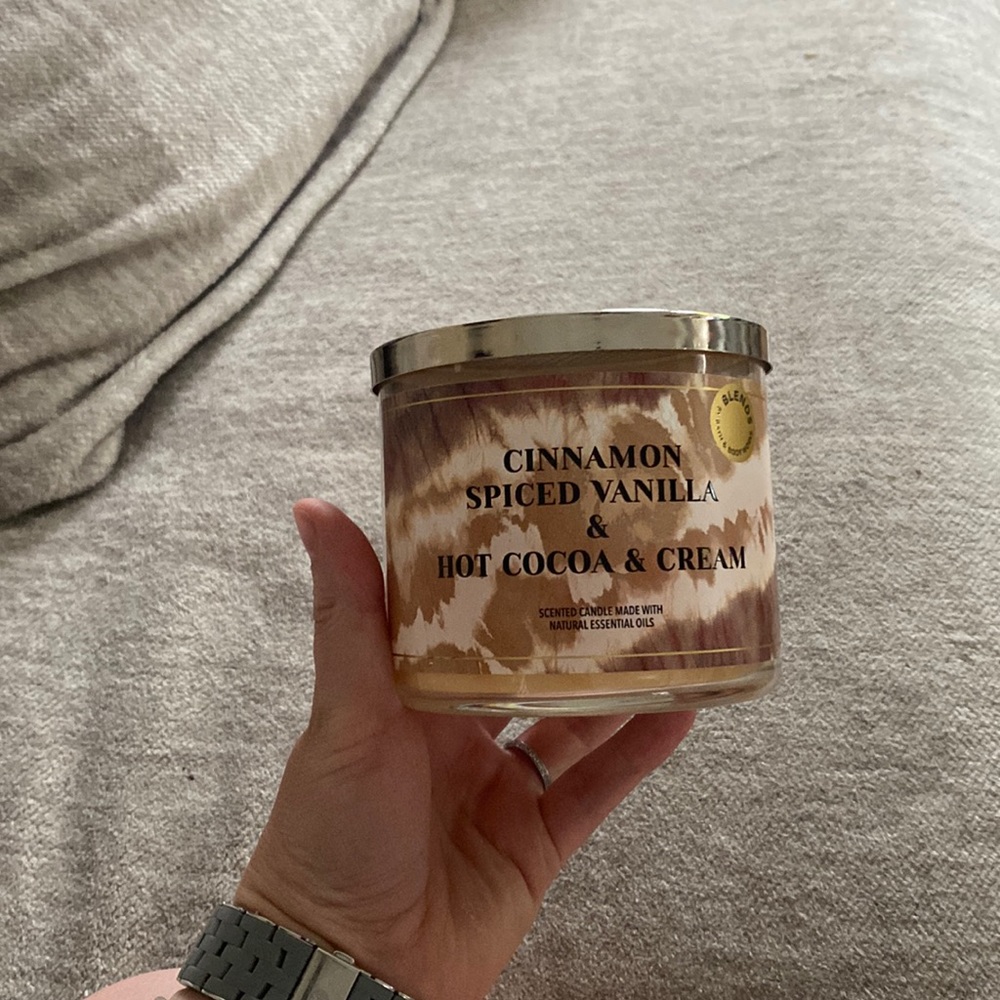 Bath and Body Works Cinnamon Spiced Vanilla and Hot Cocoa Cream